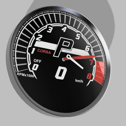 STL Lamborghini Wall Clock Version n2 3mf DIGITAL FILE