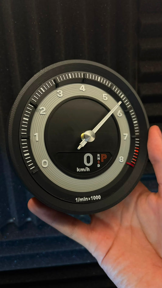 992 GT3 Desk Clock STL 3MF DIGITAL FILE FOR 3D PRINT