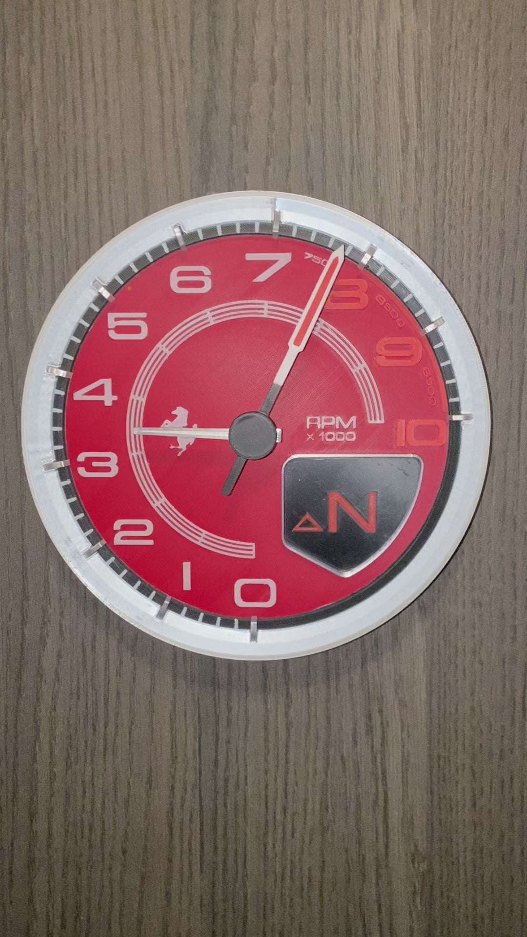 Orologio FERRARI 488 Pista da PARETE