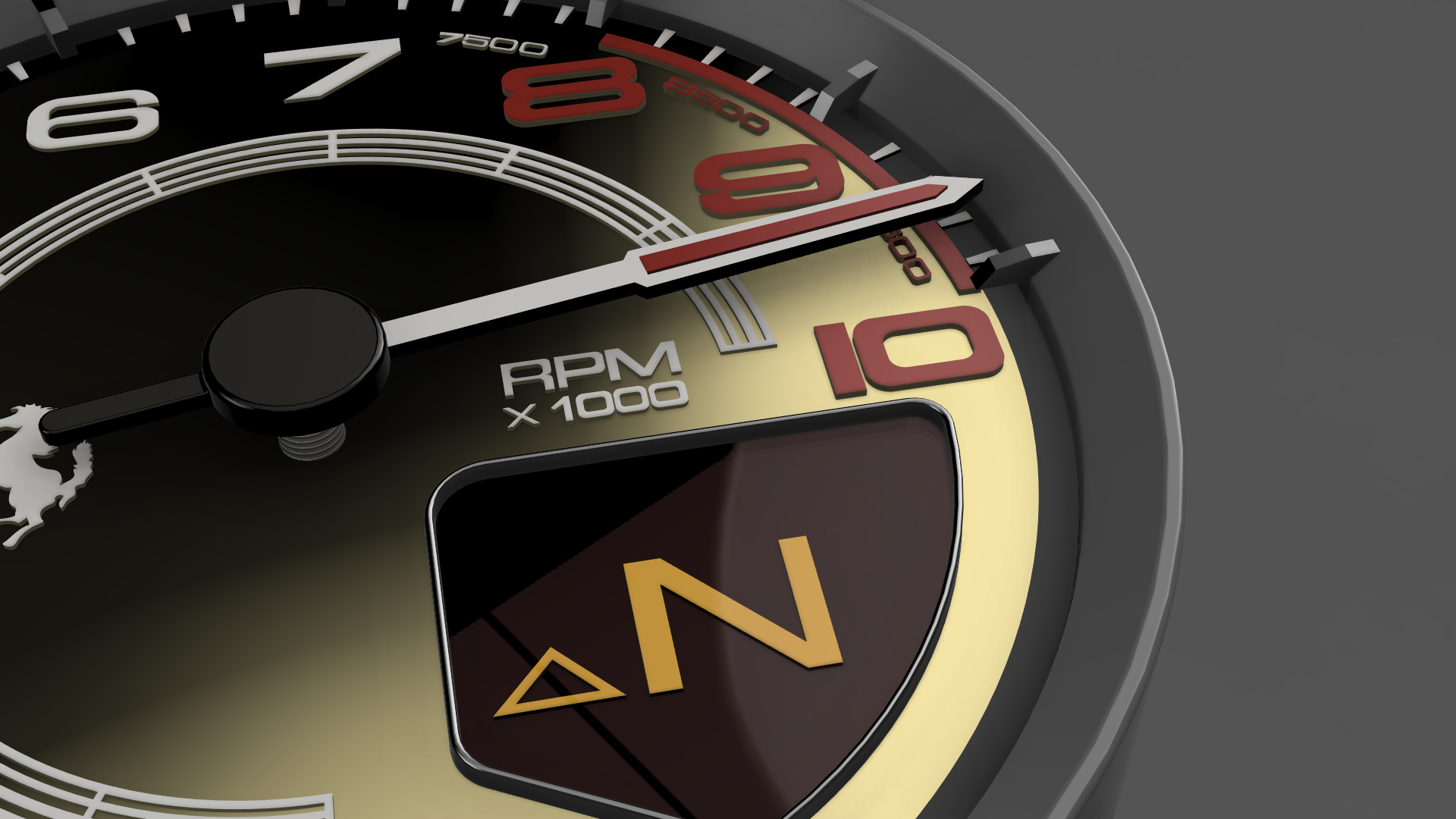 Orologio FERRARI 488 Pista da PARETE