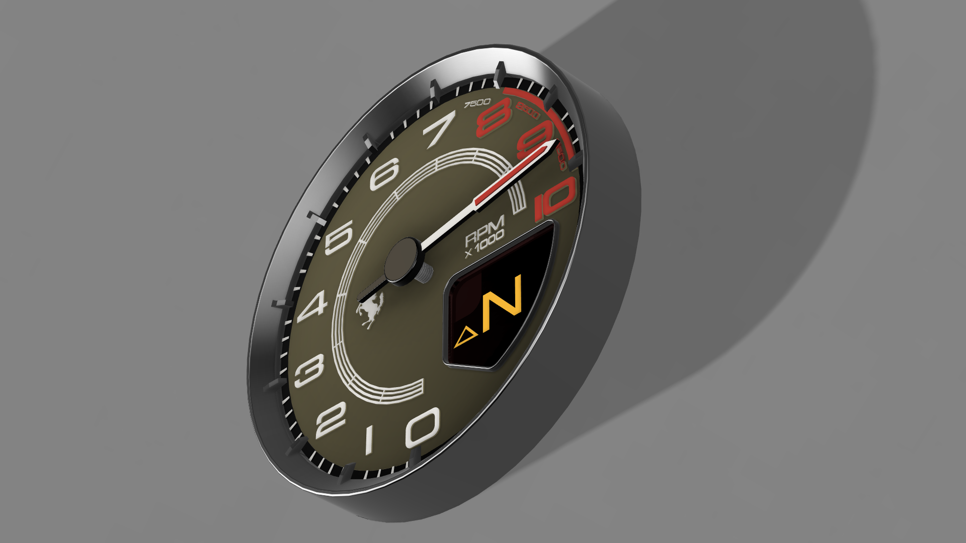 Orologio FERRARI 488 Pista da PARETE