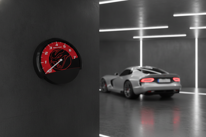 DODGE VIPER WALL CLOCK STL 3MF DIGITAL FILE FOR 3D PRINT