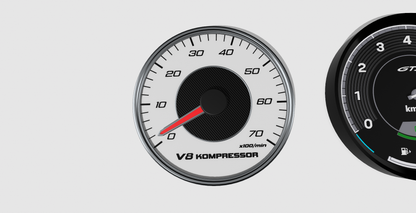 AMG & Porsche GTS Tachometer Wall Clock Bundle – 3D Printing Files STL & 3MF